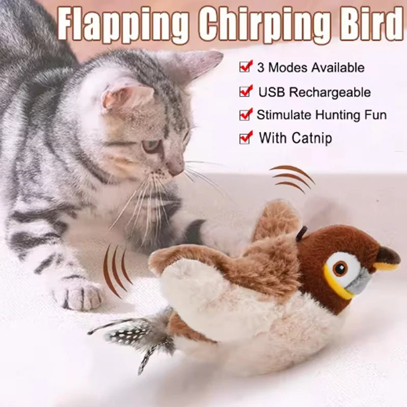 Furrbly™ Chirping Bird Cat Toy