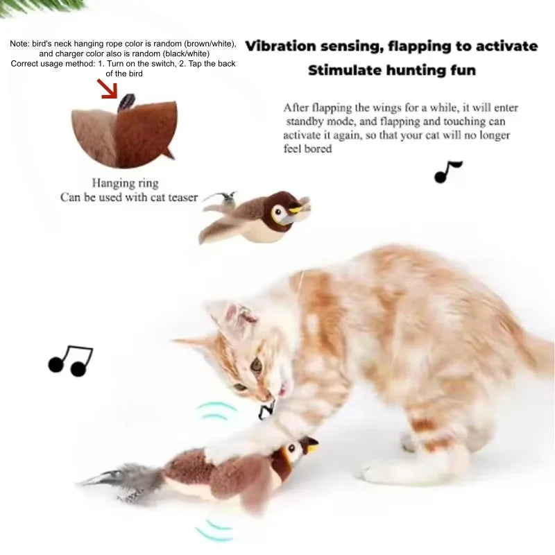 Furrbly™ Chirping Bird Cat Toy