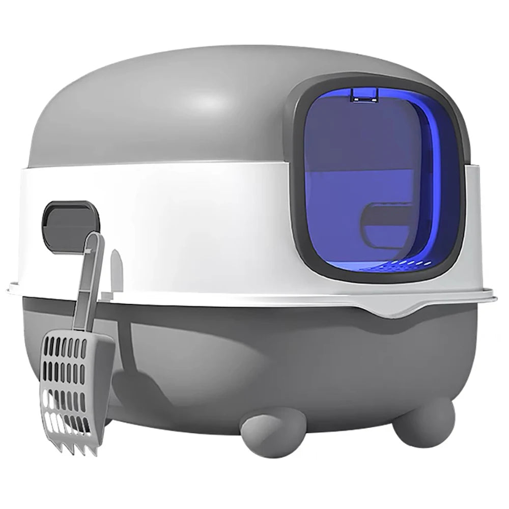 furrbly™ Stylish Enclosed Cat Litter Box