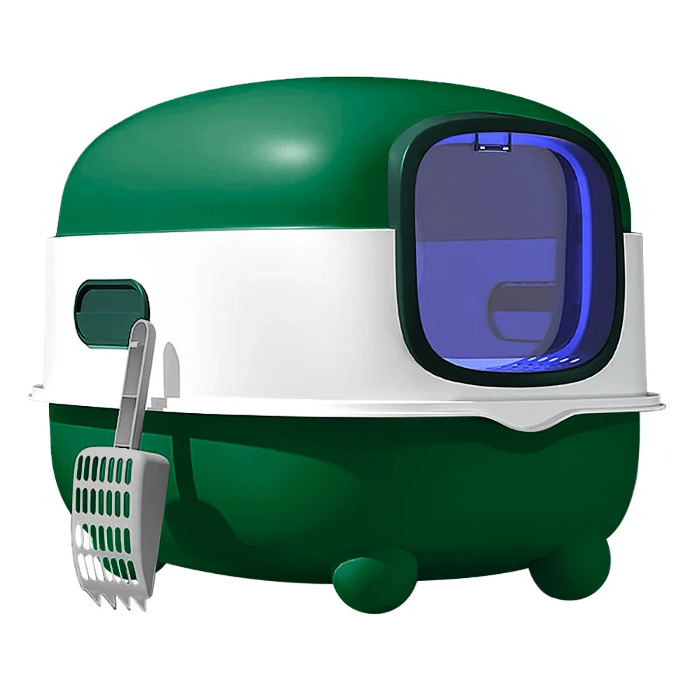 furrbly™ Stylish Enclosed Cat Litter Box