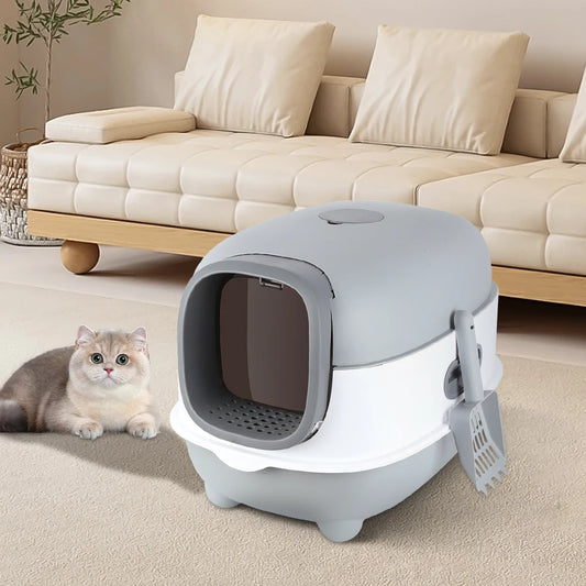 furrbly™ Stylish Enclosed Cat Litter Box